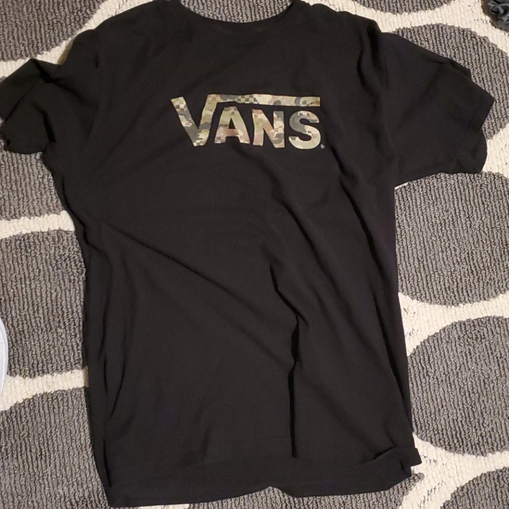Vans , digital camo black T